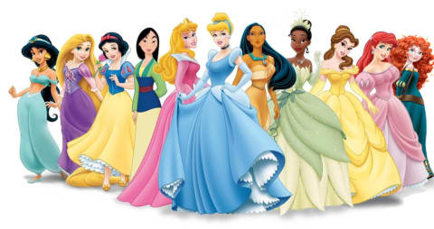 Elige tus vestidos de princesas Disney favoritos