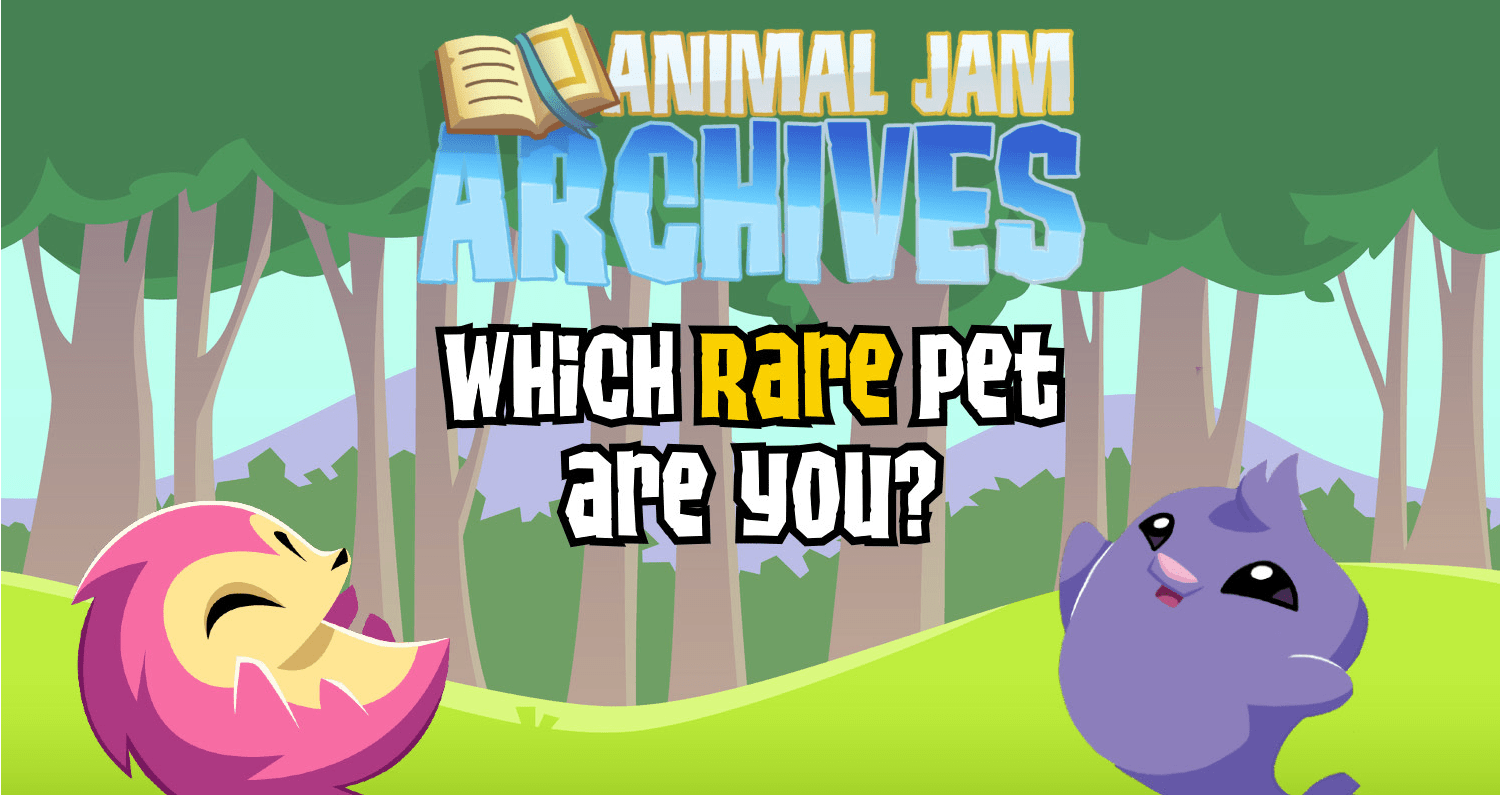 Which Rare Pet are you? — Animal Jam Archives
