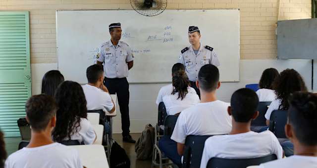 Você gostaria que seu filho estudasse em uma escola cívico-militar?