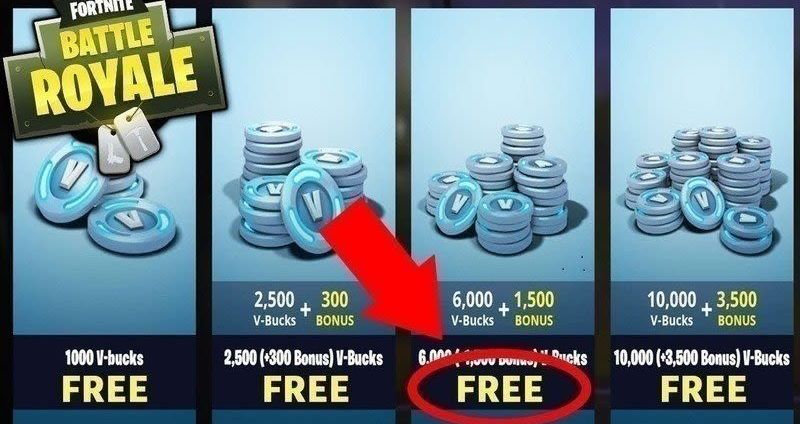 Des Generateurs De V Bucks Gratuit Fortnite Battle Royale - 