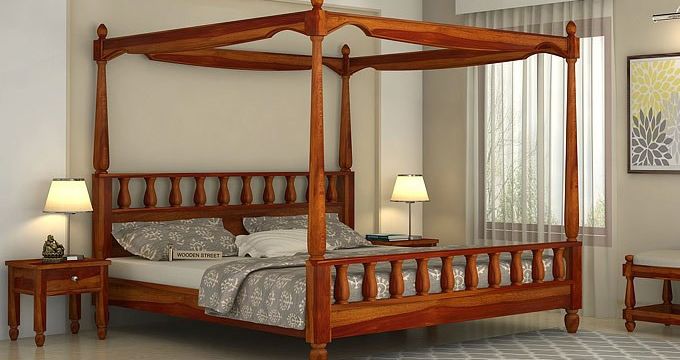 Purpose of deals four poster bed