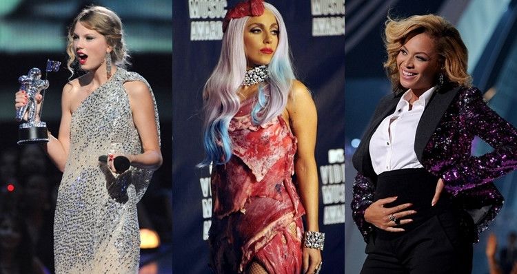 Who wore the most iconic VMAs outfit of all time?