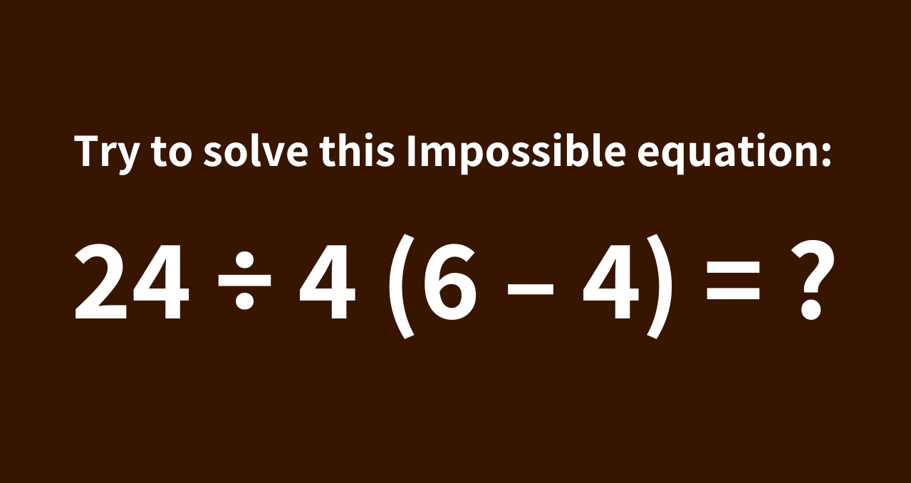 These 10 Old Equations Proved Impossible To Solve