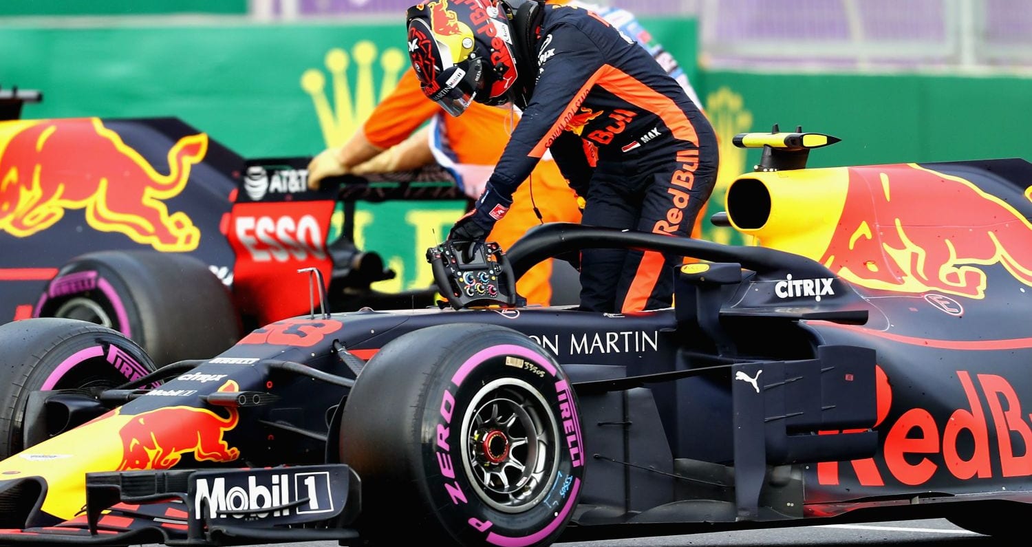 Max Verstappen, Daniel Ricciardo reprimanded for all-Red Bull Azerbaijan GP crash | F1 News | Sky Sports