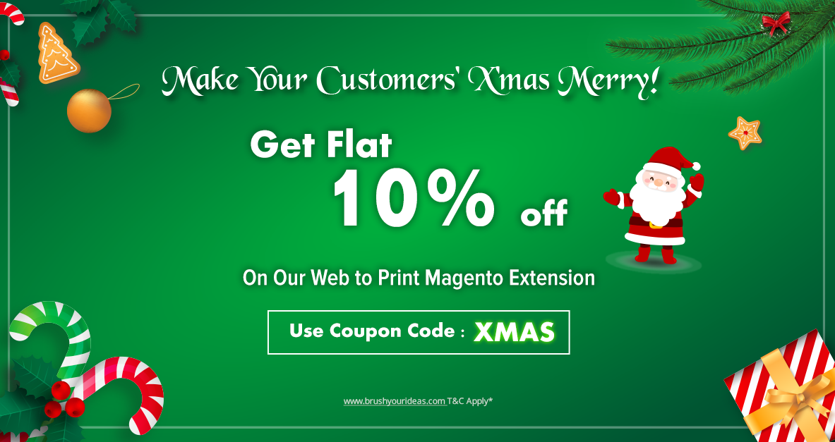 A Special Christmas Gift Flat 10 Discount On Brush Your Ideas