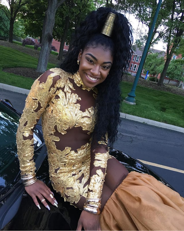 Black American in Prom Dresses