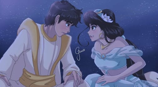 This Artist Turned All Of Your Favorite Disney Princesses Into Anime