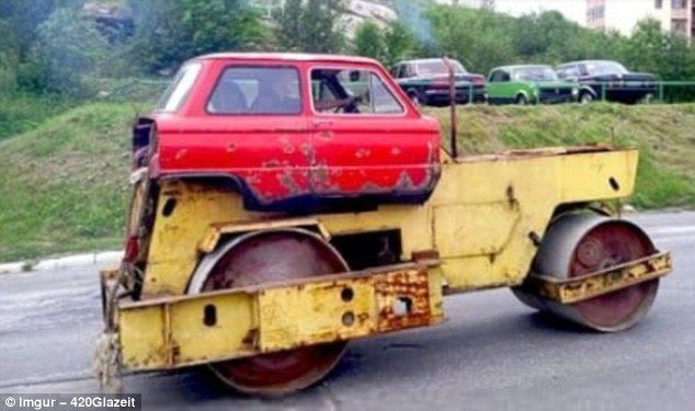 I would LOVE to drive to work in that thing.