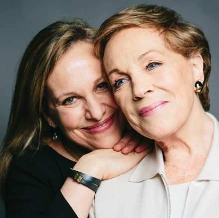 Julie Andrews and Emma Walton Hamilton