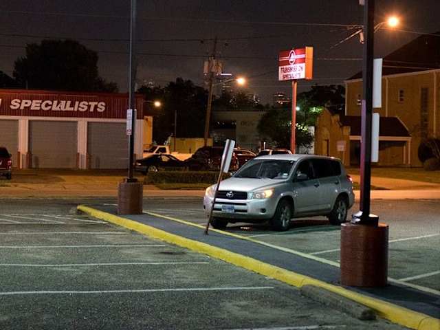 This is exactly how human trafficking and abductions take place. They probably watched her get out of her car and placed it on her window and waited for her to come back.