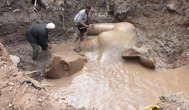The sun god created the world in Heliopolis, in Matariya... According to the pharaonic belief, the world was created in Matariya. That means everything had to be built here. Statues, temples, obelisks, everything.