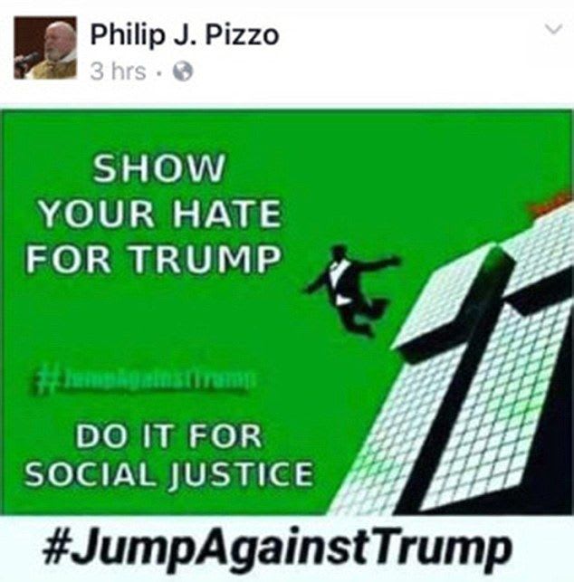 It urges protesters to commit suicide