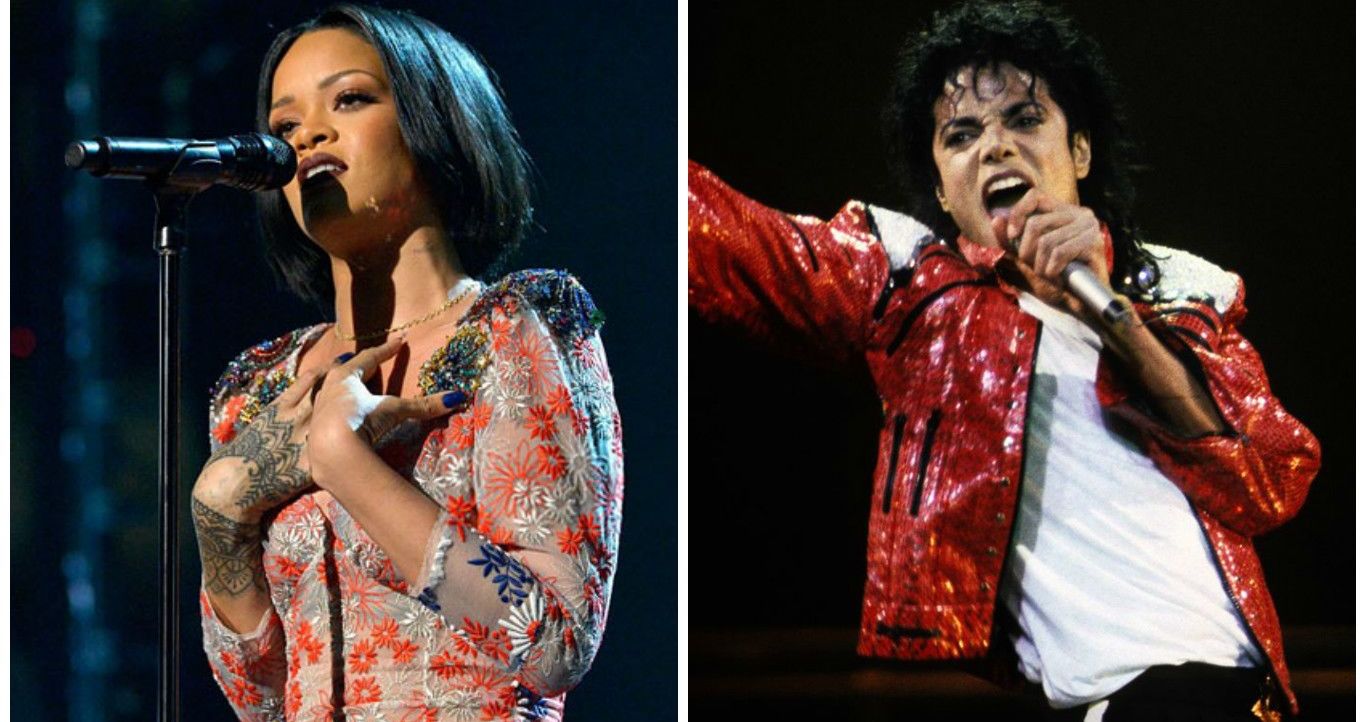 Rihanna Just Surpassed Michael Jackson In Top Ten Hits