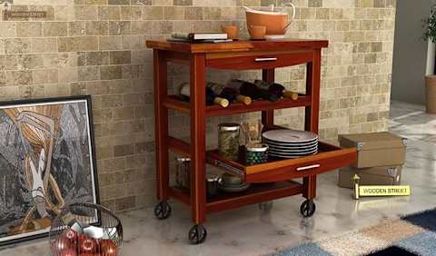 Know The Various Advantages Of Incorporating A Kitchen Trolley In