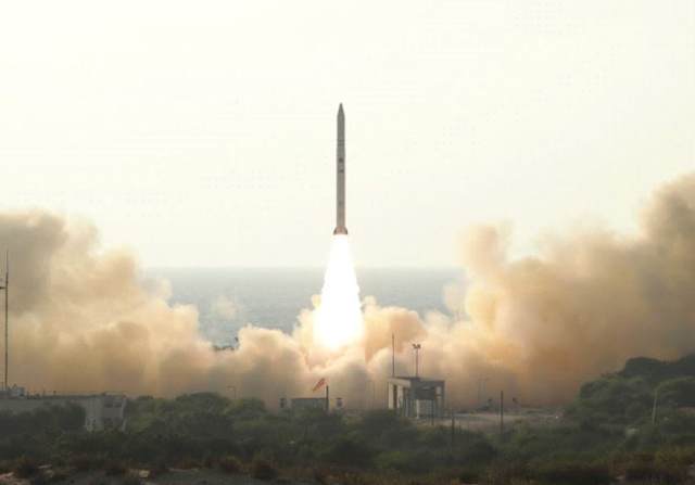 The launch of the Ofek 11 spy satellite