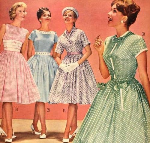La revolución de la moda de 1950