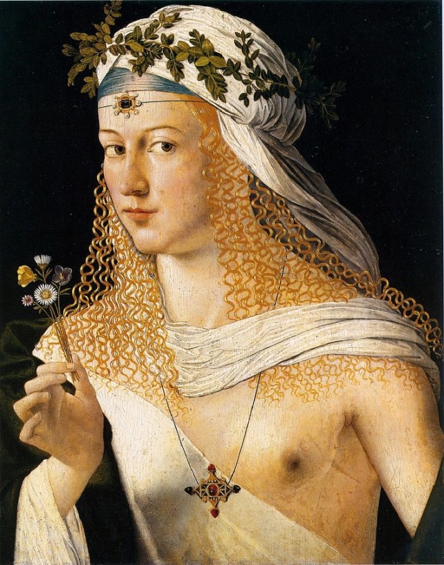 Retrato de Lucrecia Borgia
