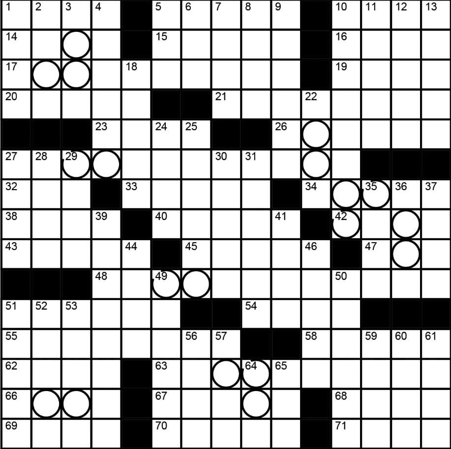 Jerusalem Post Crossword Puzzle - The Jerusalem Post