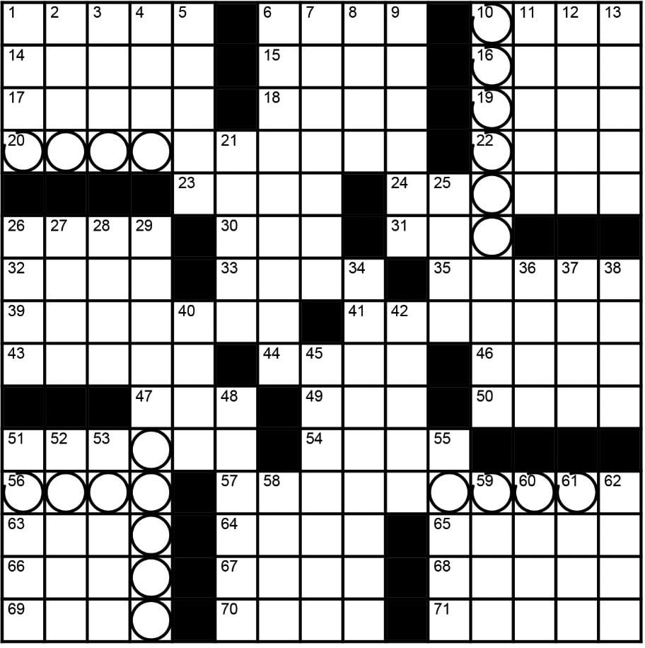 JERUSALEM POST CROSSWORD PUZZLE - Cutting out corners ...