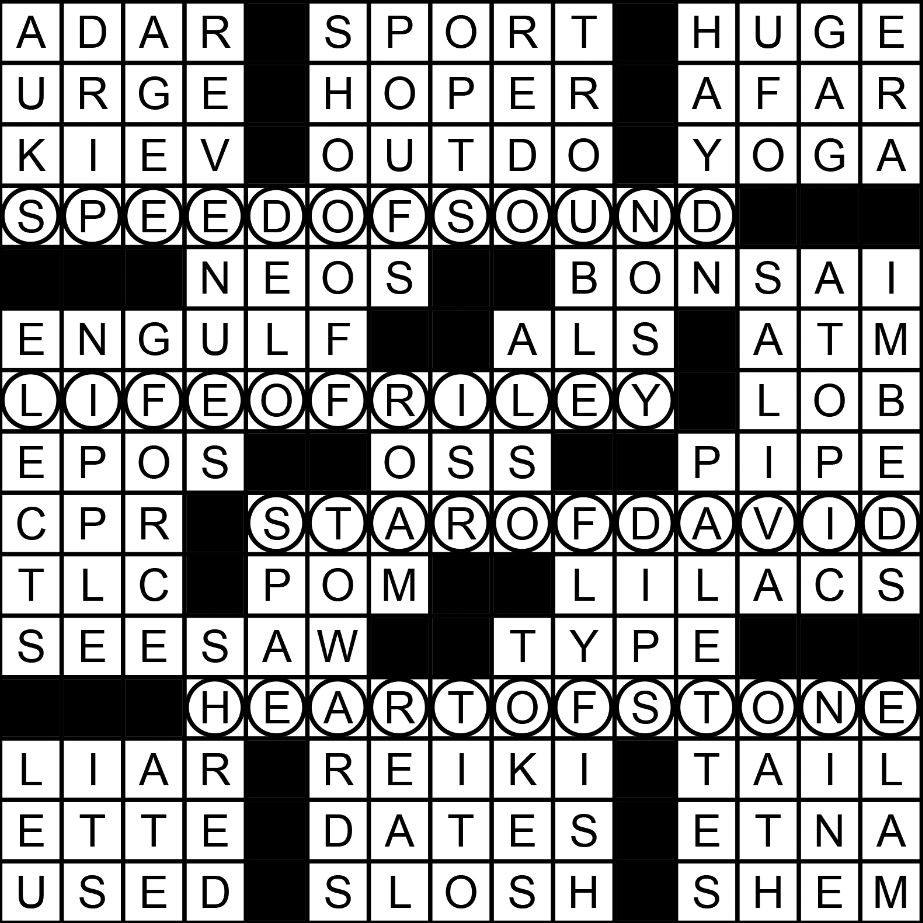 Jerusalem Post Crossword Puzzle - The Jerusalem Post