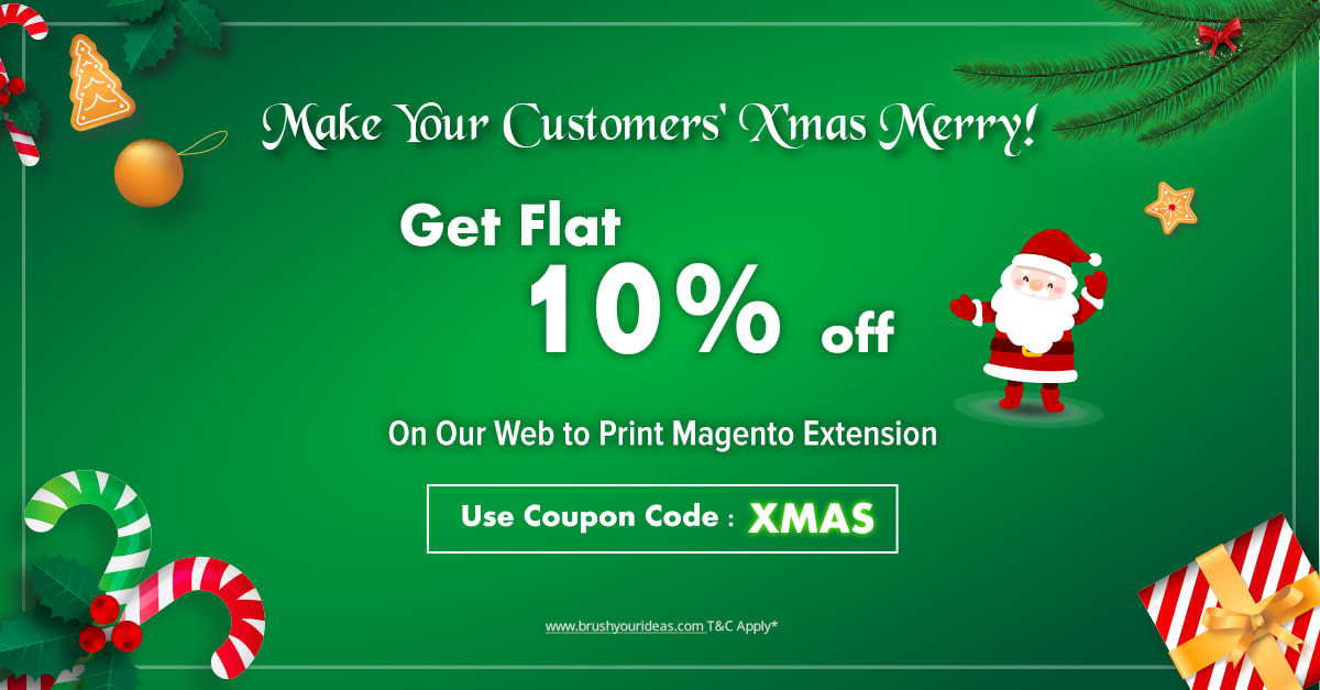 A Special Christmas Gift Flat 10 Discount On Brush Your Ideas