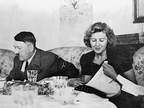 Es probable que ese terrible humor fuera una de las causas que llevó a la novia del líder nazi a querer suicidarse en varias ocasiones (una, con una pistola, y otra con pastillas).-  
