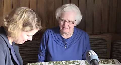 Elisabeth Kalhammer en la entrevista para el diario austríaco Salzburger Nachrichten.-  