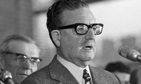 Salvador Allende, presidente de Chile (1970-1973) 