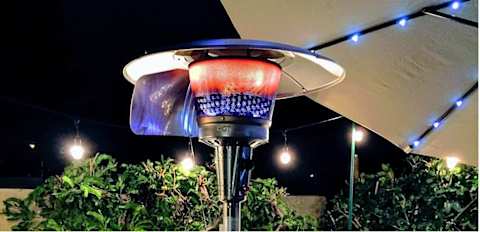 Heat Focusing Patio Heater