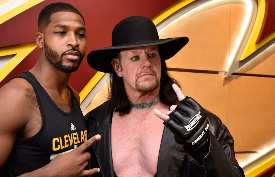 WWE legend The Undertaker has had his ex-wife's name covered over with this neck tattoo, as his current partner was not a big fan.