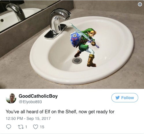 Link in the sink