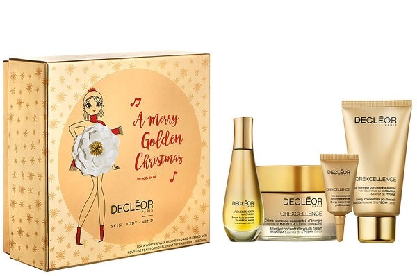 The Merry Golden Christmas set is the perfect ritual to firm, energize, and lift your skin. Composed of 4four products from the coveted Orexcellence range including 3 full size products! Set includes: full-size Aromessence Magnolia Youthful Oil Serum (15ml), full-size Orexcellence Energy Concentrate Youth Cream (50ml), full-size Orexcellence Energy Concentrate Youth Mask (50ml) and Orexcellence Energy Concentrate Youth Eye Care (5ml).RRP: £95 allbeauty price: £79.95 