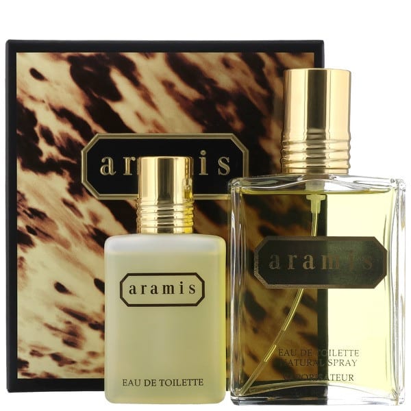 Aramis Aramis Eau de Toilette 110ml Gift Set A cult classic scent dating back to 1996, Aramis is a refined, warm and masculine fragrance with top notes of Citrus and Bergamot Oils. Combined with middle notes of Sage, Cardamom, Clove and Sandalwood with base notes of Leather and Oak Moss, this scent is truly unique and is dedicated to the traditional, classic man. Set includes Eau de Toilette Spray (110ml) PLUS Eau de Toilette Splash (50ml). RRP: £67.00 allbeauty price: £24.95 
