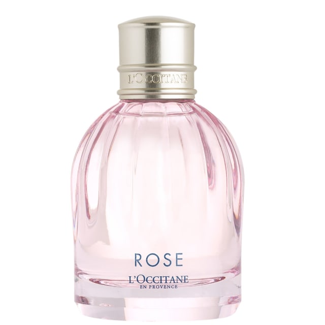 L'Occitane Rose Eau de Toilette (50ml) New Rose Eau de Toilette absolutely captures the essence of femininity in this dazzlingly elegant and resolutely modern fragrance. With interlacing notes of pink pepper, lychee and raspberry accord, this scent has an utterly rosy heart and base notes of patchouli and white musk for a naturally elegant, floral fragrance with a warm, lingering trail.RRP: £49.00 allbeauty price: £44.10 