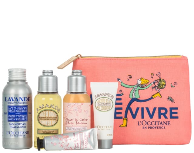 L'Occitane Joie De Vivre Gift Set This adorable gift set is sure to put a smile on mum's face! Featuring five L'Occitane favourites, including Lavender Foaming Bath (100ml), Almond Shower Oil (75ml), Cherry Blossom Shower Gel (75ml), Cherry Blossom Hand Cream (10ml) and Almond Milk Concentrate (20ml) and a super cute gift bag, this is everything she'll need for an at-home pamper. RRP: £20.00 allbeauty price: £18.00 