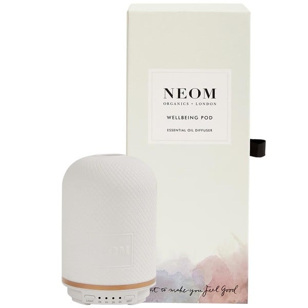 The Neom Wellbeing Pod works at the touch of a button, helping you achieve better sleep, less stress, a mood lift or more energy through its hardworking, 100% natural essential oil blends.This clever pod humidifies the air around you whilst transforming your home with natural scent that delivers a powerful wellbeing boost.RRP: £90.00 allbeauty price: £81.00 