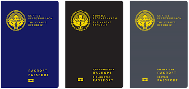 Загранпаспорт киргизии