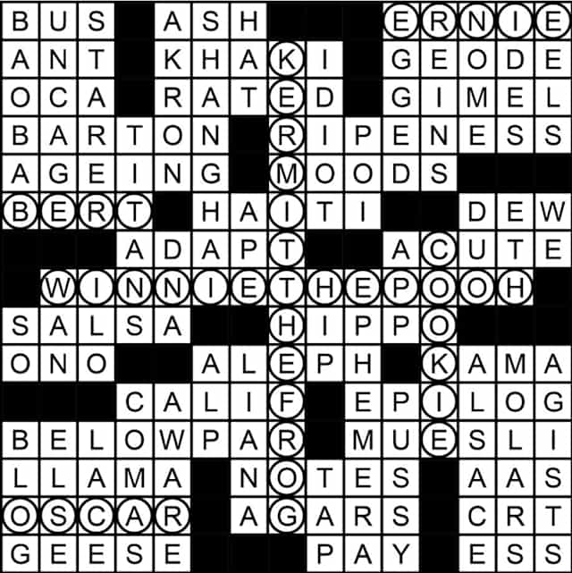 Jerusalem Post Crossword Puzzle The Jerusalem Post