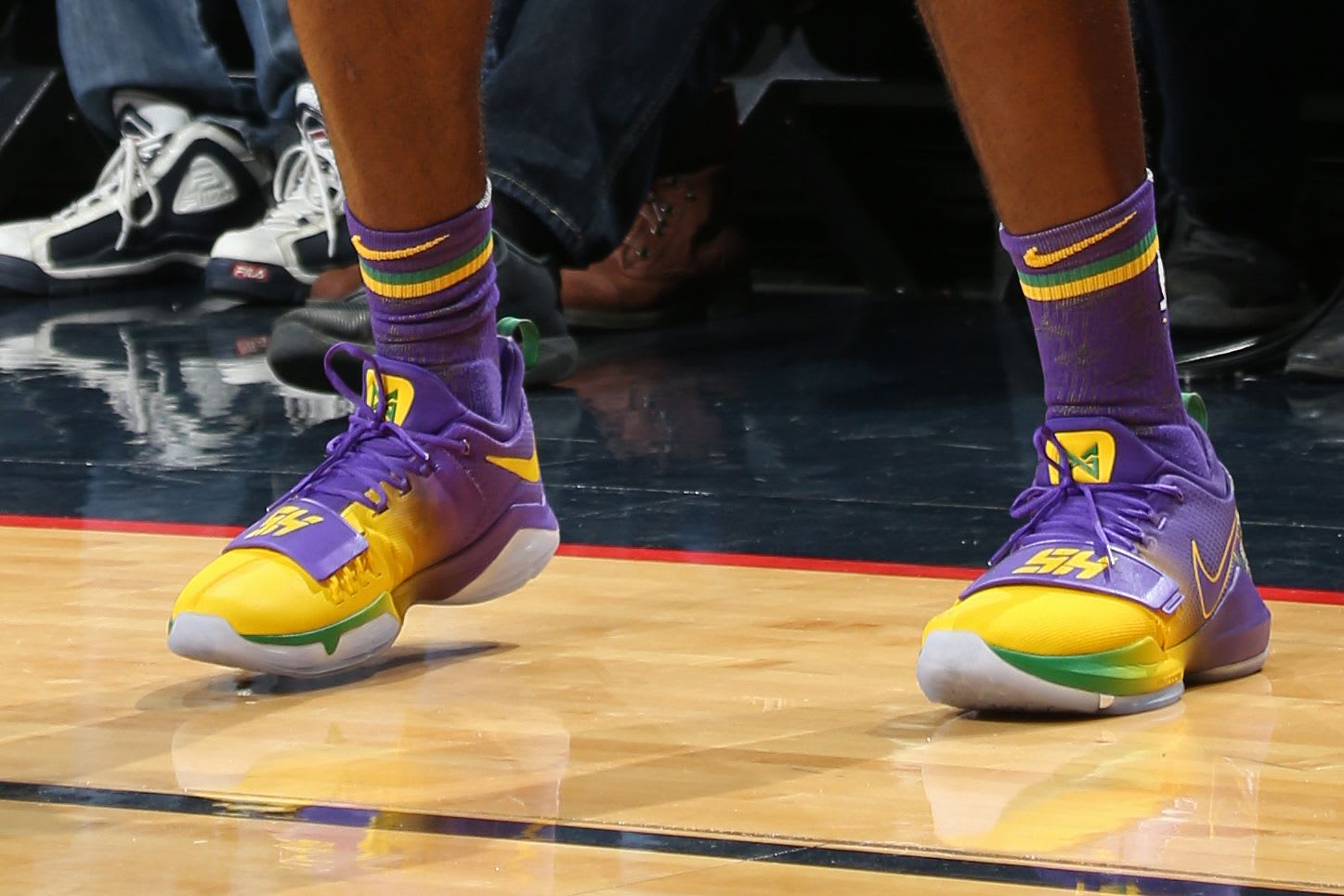 Which NBA player had sneakers in Week 16?