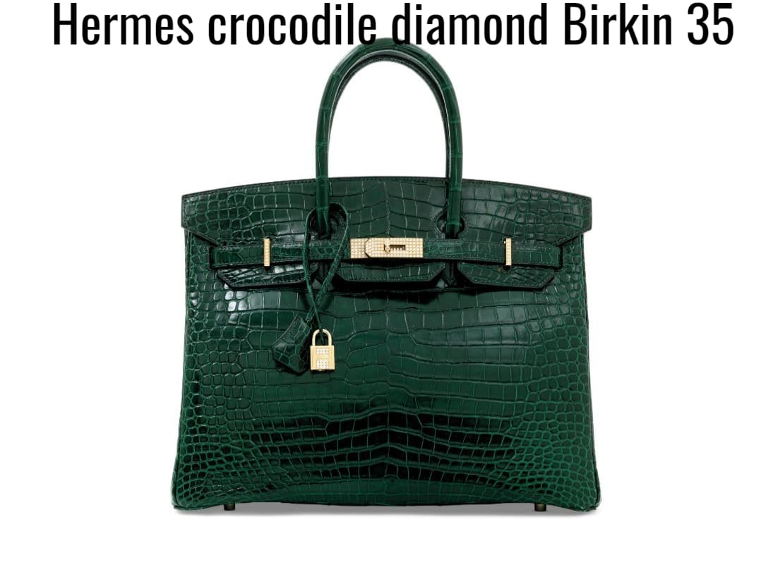 Diamond-encrusted Hermes bag expected to break records