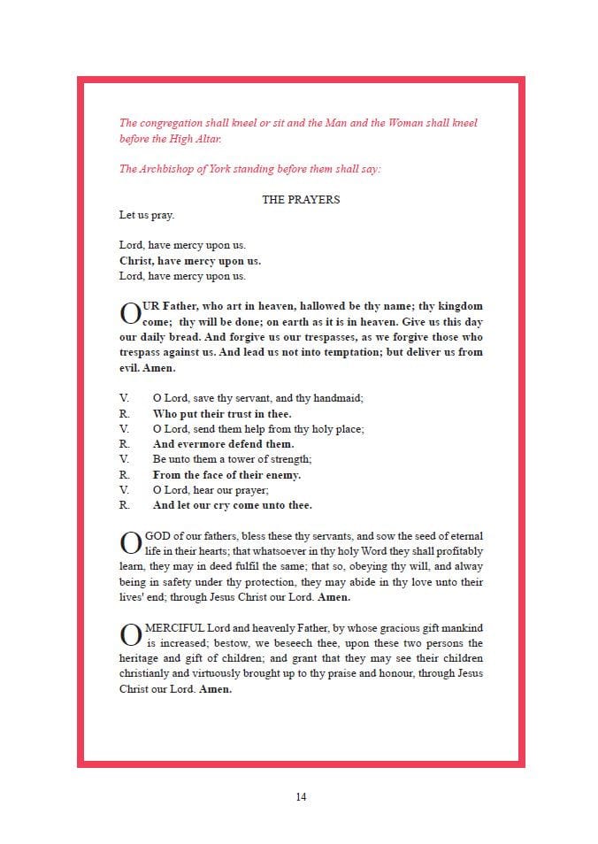 Royal Wedding Follow Along With The Full Order Of Service Uk News Sky News