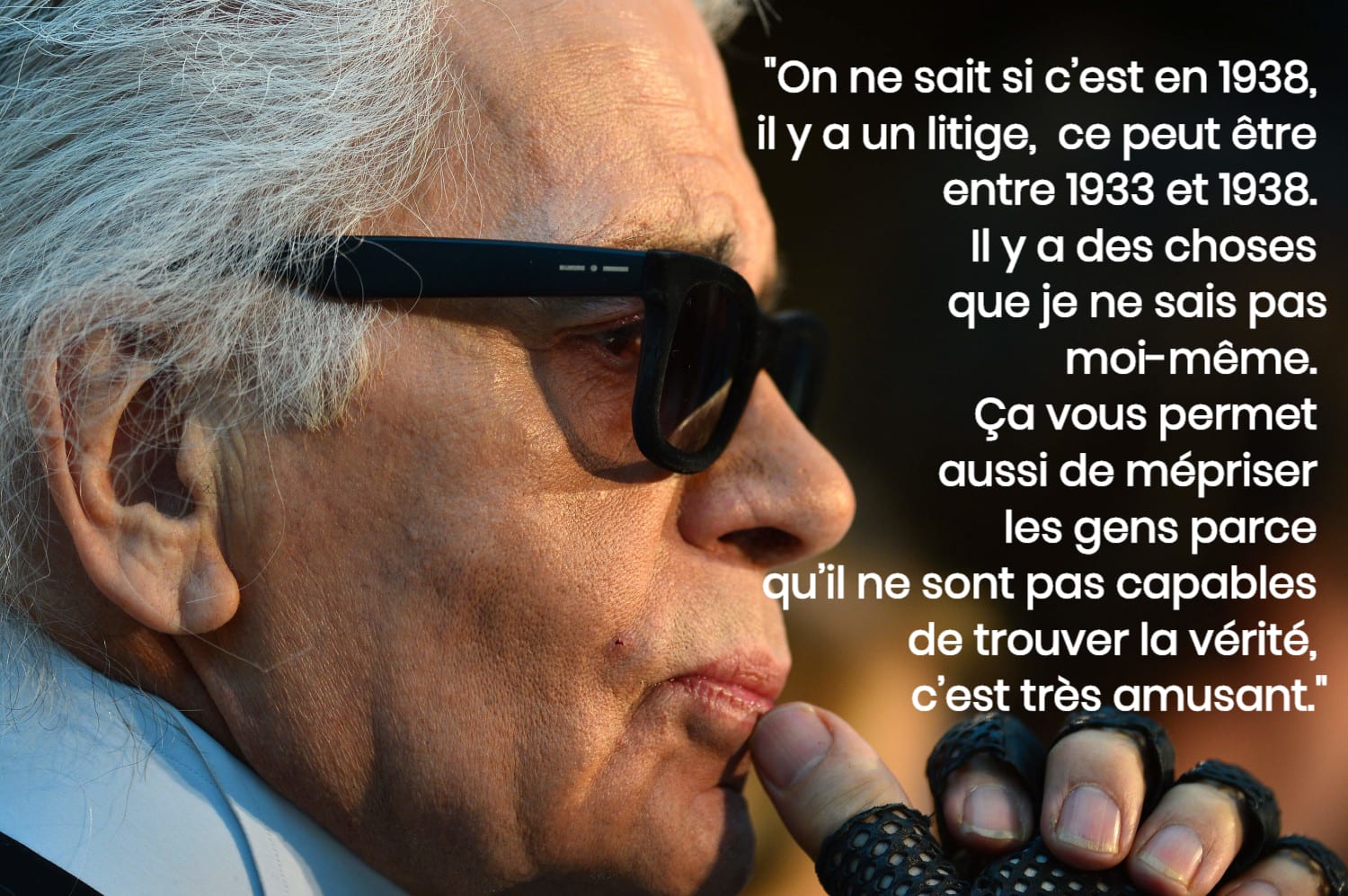 En Images Karl Lagerfeld Les 11 Citations Choc Du Kaiser