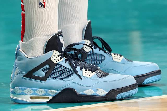 Jordan 4 north carolina best sale