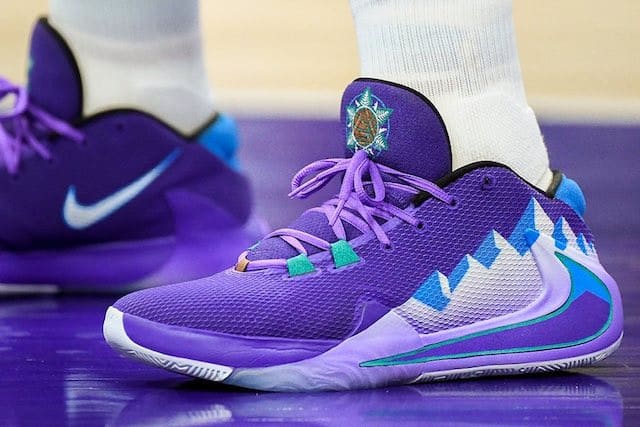 purple jazz shoes