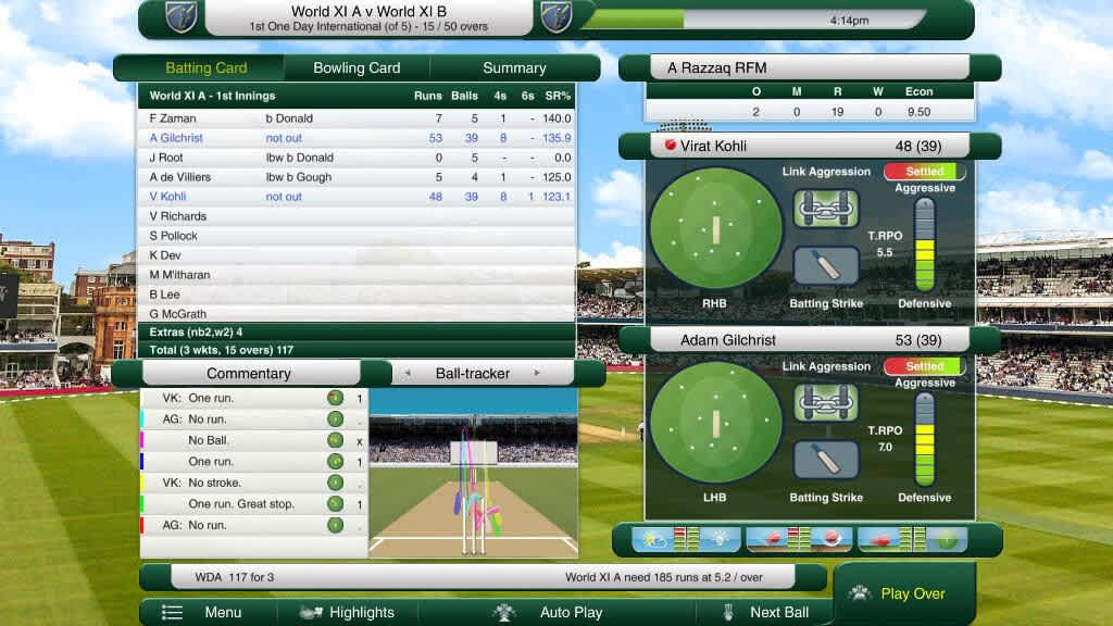 cricket video game