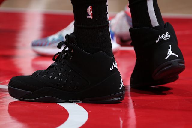 carmelo anthony shoes list