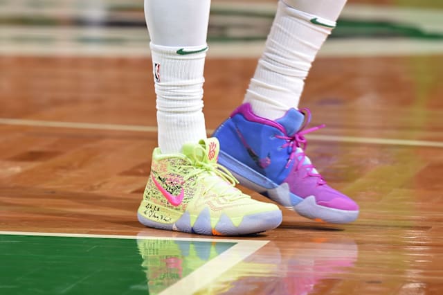 kyrie irving 4 confetti shoes