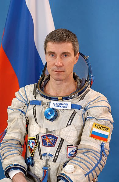 Serguéi Krikalev.