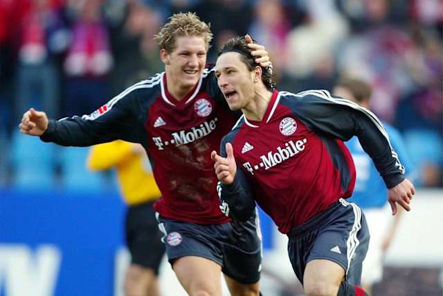 Der Deutsche Ex Nationalspieler Bastian Schweinsteiger Feiert