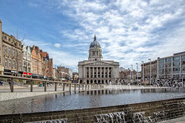 Nottingham is in the middle of the road when it comes to bad traffic jams in English cities. 